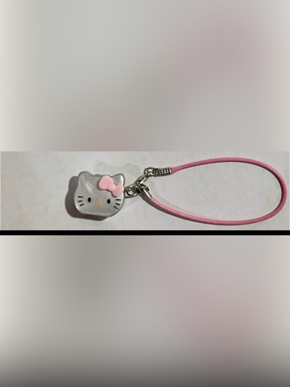 Pink Cord Bracelet with Silver Hardware